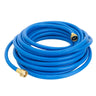 Pure Water Power Rubber Hose, 3/8" Inner Diameter, Brass Fittings