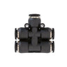Pure Water Power 209-24-621 Double T-Fitting – 5/16 Inch, Push-to-Fit