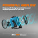 XPOWER P-21L Industrial Axial Air Mover with LED Spotlight - US Cleaning Tools