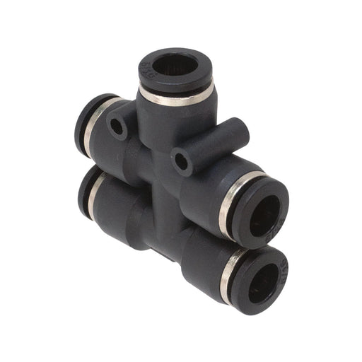 Pure Water Power Push-to-Fit Double T-Fitting - 5/16 Inch – view 2