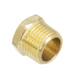 Pure Water Power Brass Fitting - Hex Plug 1/2 NPT – view 2