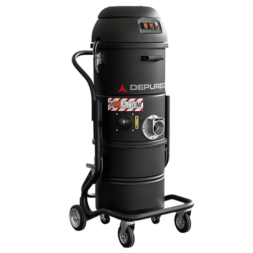 Depureco MINIBULL industrial vacuum – front angle