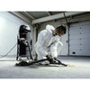 Depureco MINIBULL industrial vacuum – in use, floor cleanup