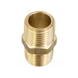 Pure Water Power Brass Fitting - Hex Nipple 1/2 NPT – view 3