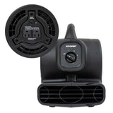 XPOWER P-80 Mighty Air Mover - Water Damage Restoration – 600 CFM, 3 RPM