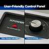 XPOWER X-3780 HEPA Air Scrubber – 600 CFM, 4-Stage Carbon+HEPA, 5-Speed, ETL/CETL