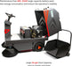 SM1250+ 49" Ride-on Industrial Floor Sweeper,  69000 Sqft/h, 3.5 hr Fast Charging Lithium Battery