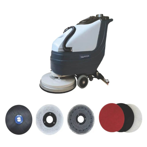 Dapper Supply DP-WBFS1200 Battery Walk-Behind Floor Scrubber