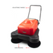 SM1050B 41.3" Battery Powered Walk-behind Floor Sweeper with Water Sprinklers, Triple Brushes