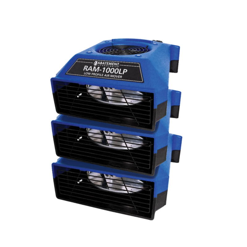 Abatement RAM1000LP Low Profile Air Mover – Powerful & Compact - Water Damage Restoration