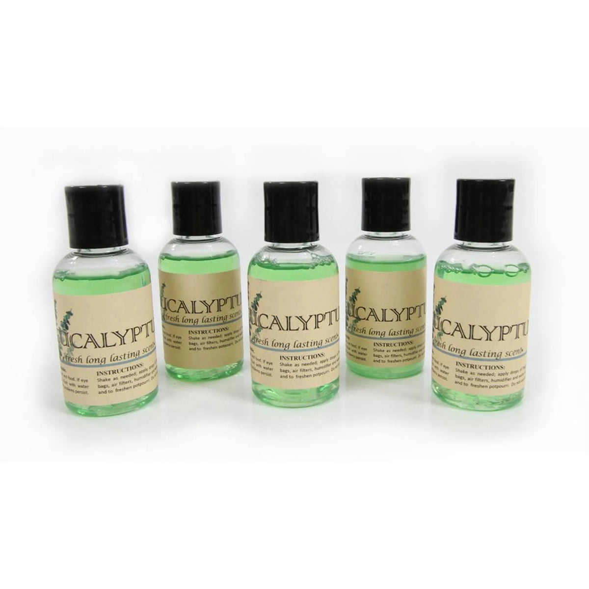 Eucalyptus Vacuum Fragrance Scents 5 Pack - 2 fl oz, Made in USA