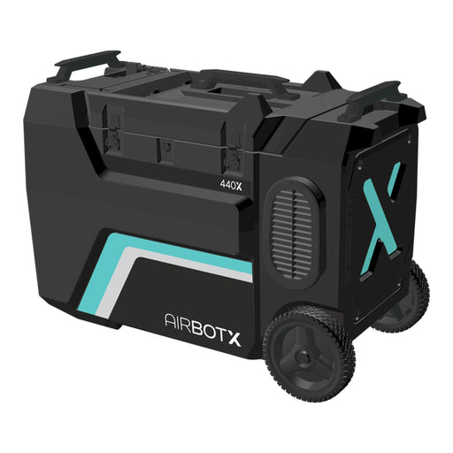 Airbotx 440X UV-C odor removal air scrubber – front quarter view