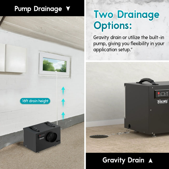 XPOWER BD-65 Viking Commercial Grade Dehumidifier