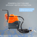 SM18H Heated Carpet and Upholstery Cleaning Machine - Dual-Tank Professional Carpet Extractor