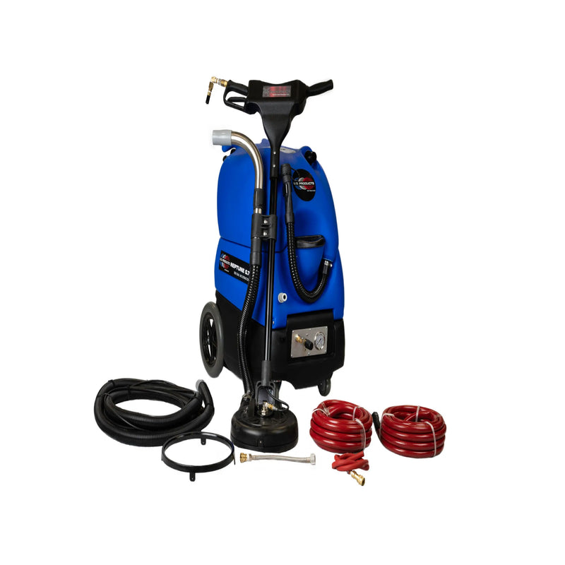 U.S. Products Neptune 1200 Dual Vac Multi-Surface Extractor with Revolver XP & 25’ Hose Set (05-10012-P)