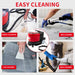 Easy cleaning with Sanitmax SM04 Carpet Extractor for carpets, beds, cars, and sofas.