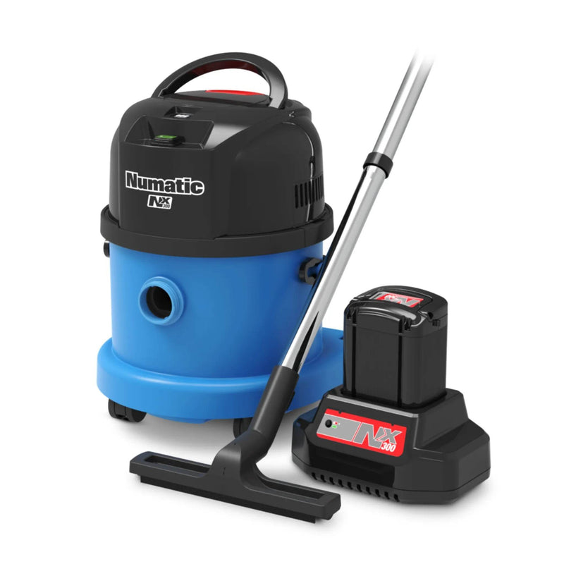 NaceCare WVB 370NX Wet & Dry Vacuum with A11 Kit, Powered by NX300 Battery System - US Cleaning Tools