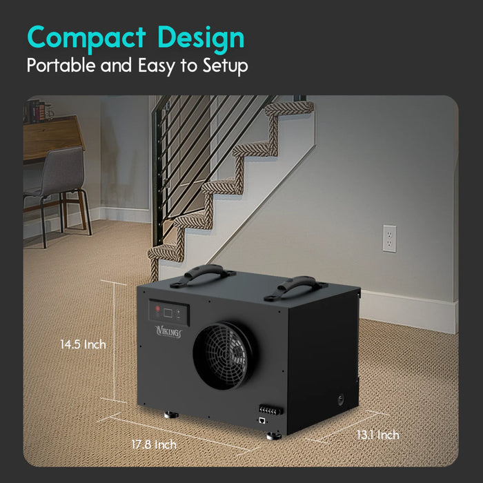 XPOWER BD-65 Viking Commercial Grade Dehumidifier