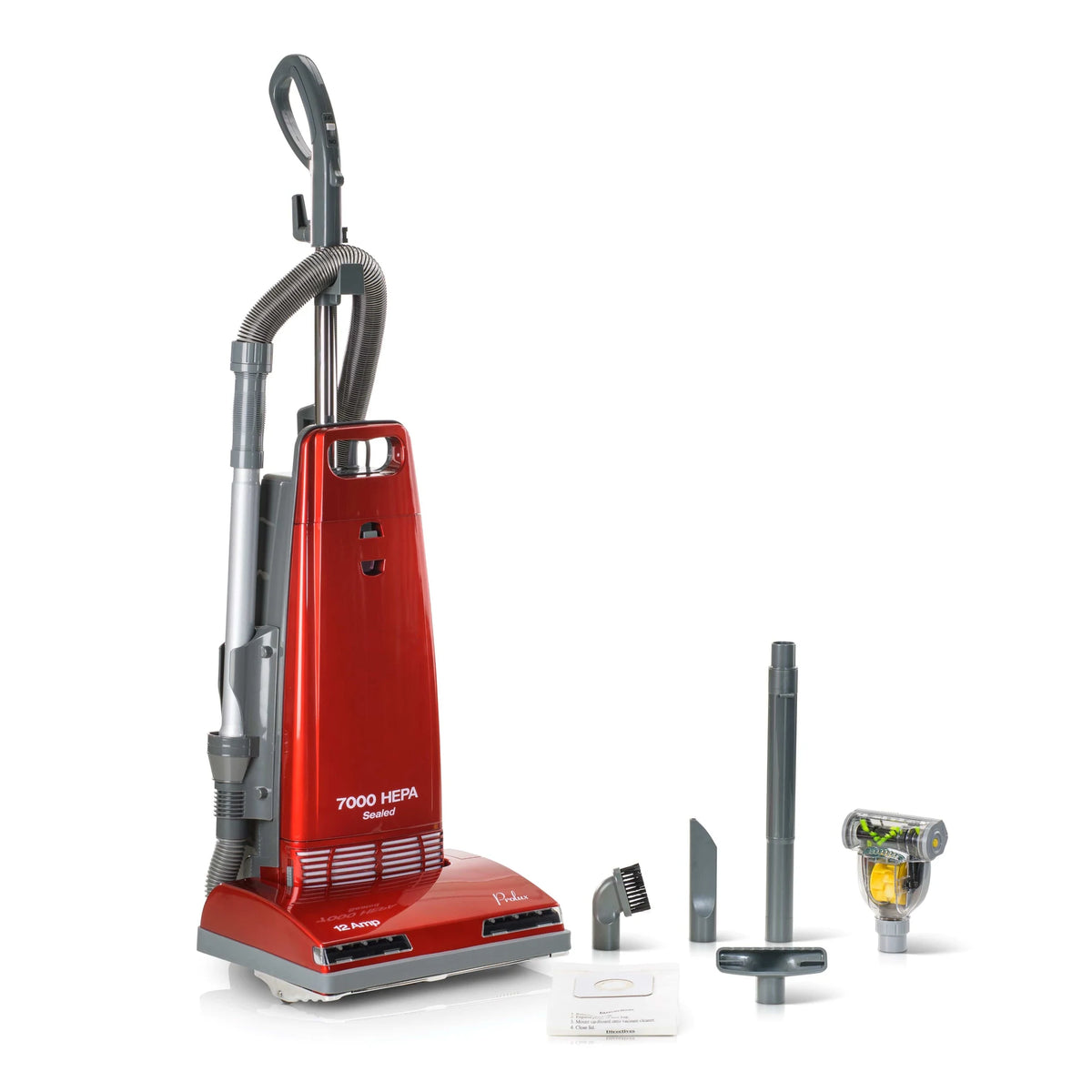 Prolux 7000 Upright Vacuum - 109 CFM, True HEPA, Sealed Motor Chamber