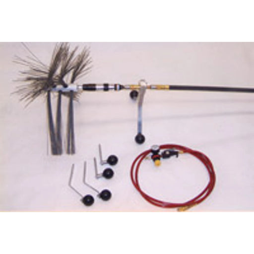 NIKRO 860270 Commercial Pneumatic Rotary Brush System W/Guide