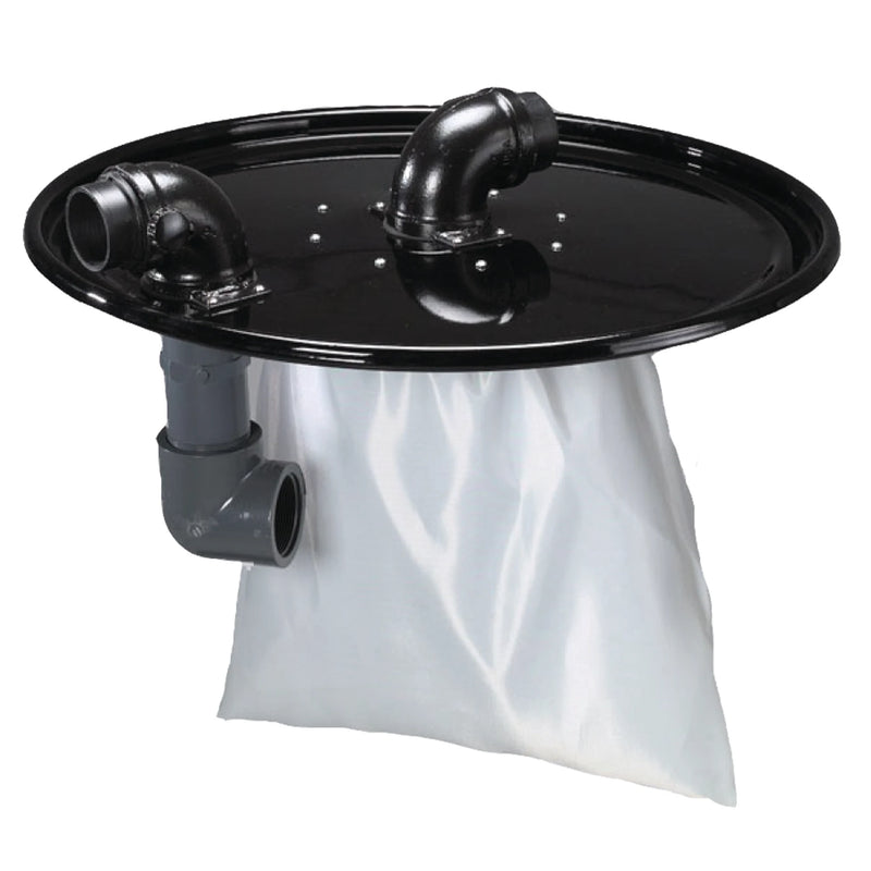 NIKRO 860315 55 Gallon Transfer Lid W/Water Shut-Off