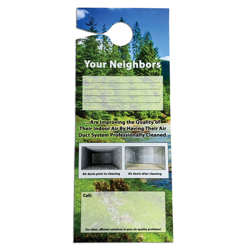 NIKRO 860438 Door Knob Hangers “Your Neighbors”