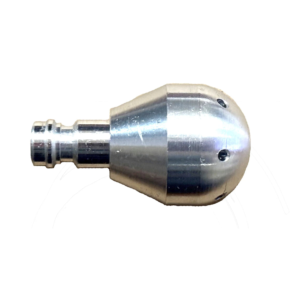 NIKRO 860500 Aluminum Forward Air Blast Replacement Nozzle W/Dual Action Locking Plug