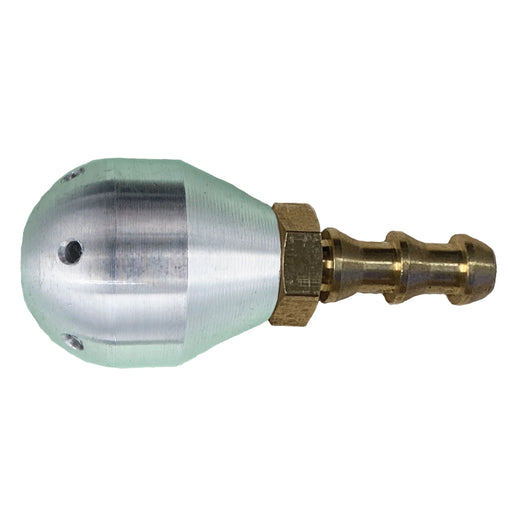 NIKRO 860759 Aluminum Forward Air Blast Replacement Nozzle W/Hose Barb
