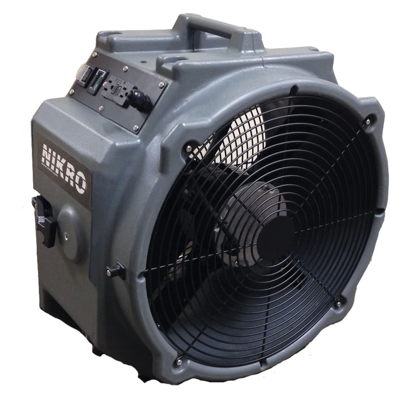 NIKRO 862290 Axial Fan Air Mover – 4000 CFM, 2 Speeds