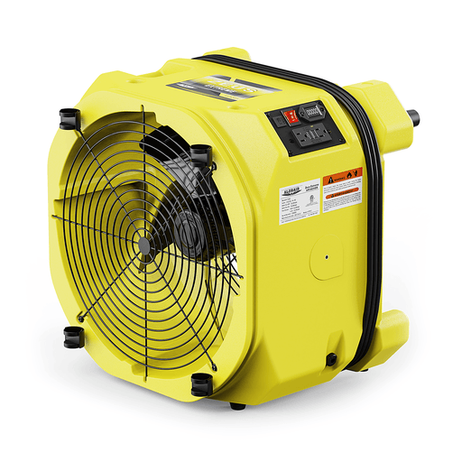 AlorAir® 3000 CFM Air Mover with Timer and Circuit Breaker for Floor Drying Blower Fan | Zeus Extreme