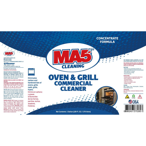 MA5X Oven and Grill Degreaser 55-gallon drum bulk commercial kitchen degreaser – view 2