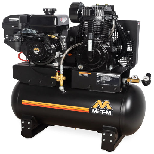 Mi-T-M 30-Gallon Two Stage Gasoline - AM2-SM09-30ME - US Cleaning Tools