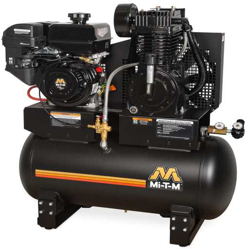 Mi-T-M 30-Gallon Two Stage Gasoline - AM2-SM09-30M - US Cleaning Tools