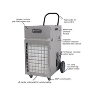 Abatement HEPA-AIRE PAS2400 Portable Air Scrubber - US Cleaning Tools