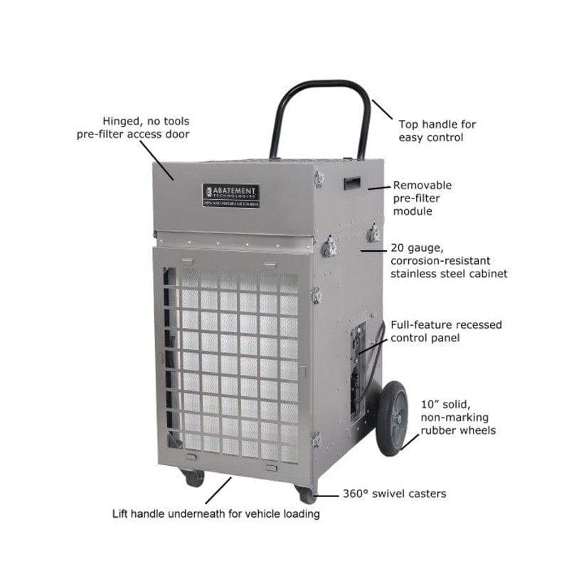Abatement HEPA-AIRE PAS2400 Portable Air Scrubber - US Cleaning Tools