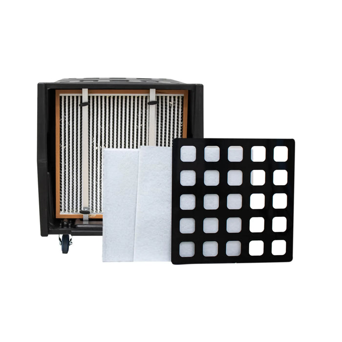 XPOWER Everest Programmable Sanitizing System PSS – 2000 CFM HEPA Air Purifier with Digital Timer & IAQ