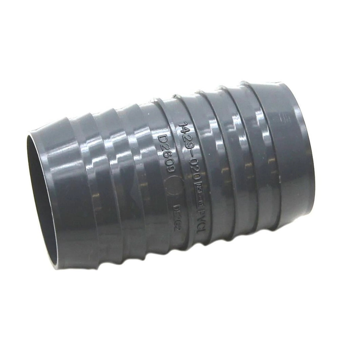 Dustless B0386 2" Barbed Poly Insert Coupling – Wet/dry vacuum Part