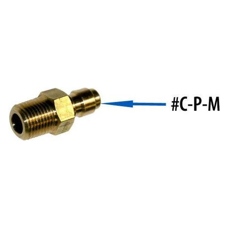 Turbo Force C-P-M Turbo Swivel Q/D Plug - TH-40, TH-15 Replacement