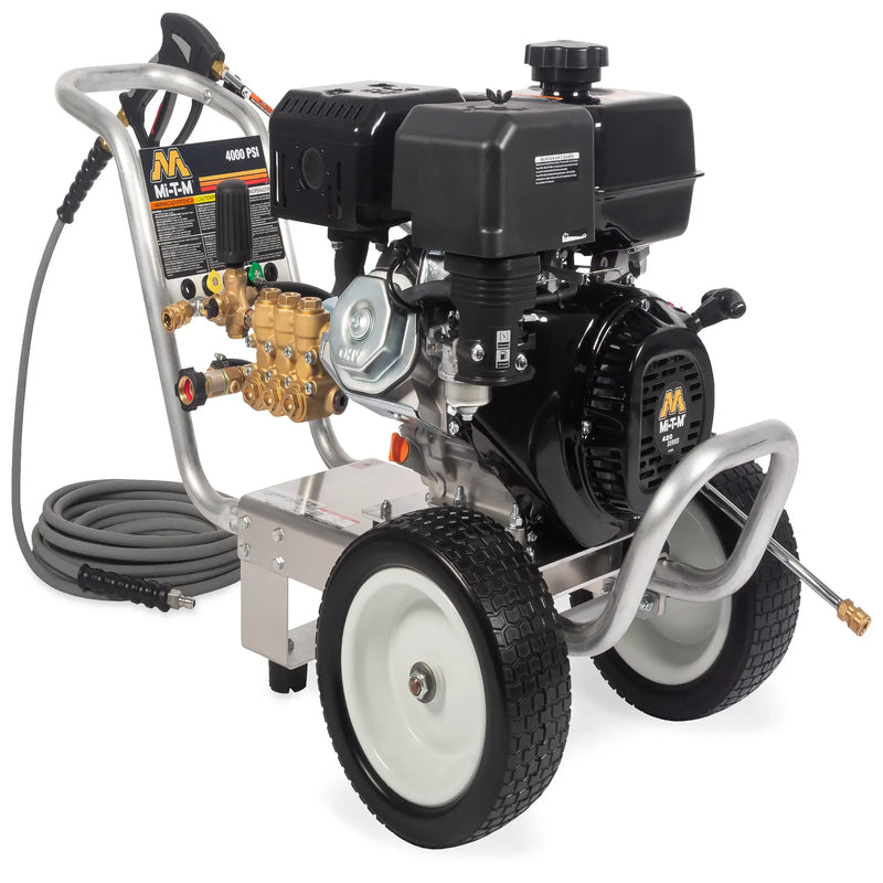 Mi-T-M CA-4004-1MCM Aluminum Pressure Washer – 4000 PSI, 4.0 GPM, Mi-T-M OHV