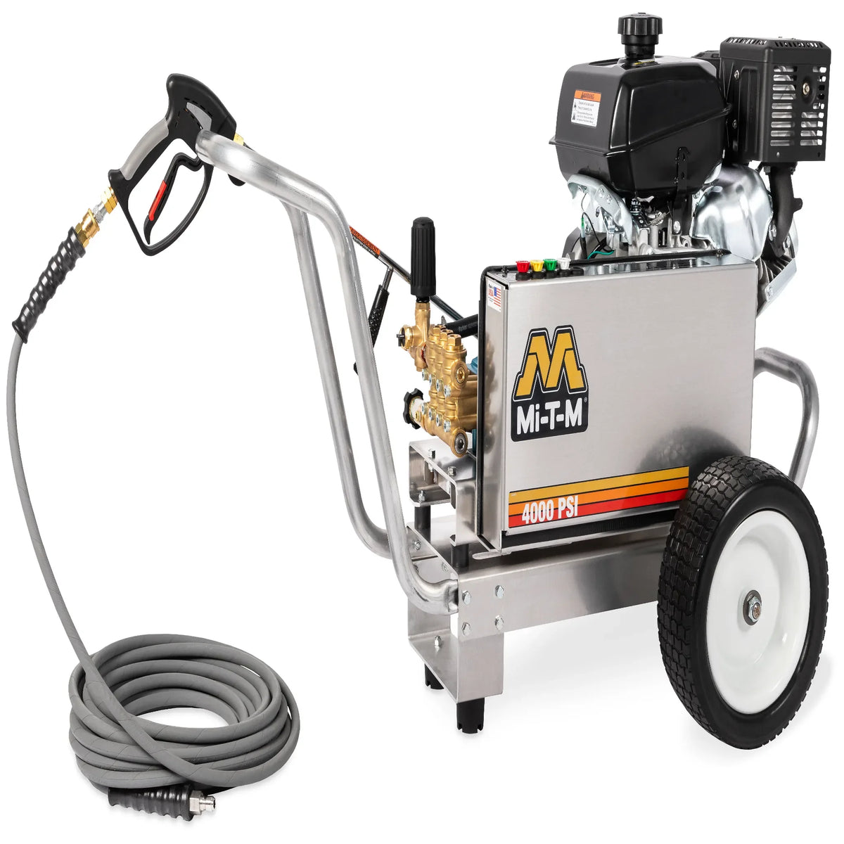 Mi-T-M CBA-4004-1MCK Belt Drive Pressure Washer – 4000 PSI, 3.7 GPM, Kohler