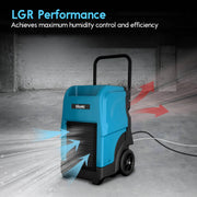 XPOWER VIKING CD-90L Commercial LGR Dehumidifier - US Cleaning Tools