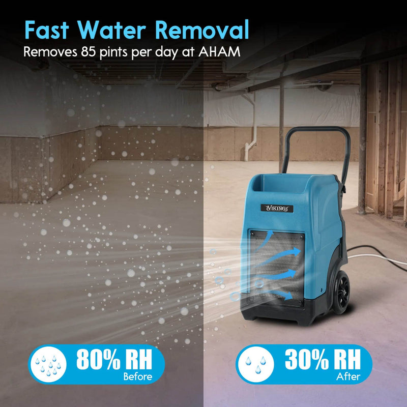 XPOWER VIKING CD-90L Commercial LGR Dehumidifier - US Cleaning Tools