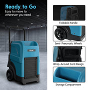 XPOWER VIKING CD-90L Commercial LGR Dehumidifier - US Cleaning Tools