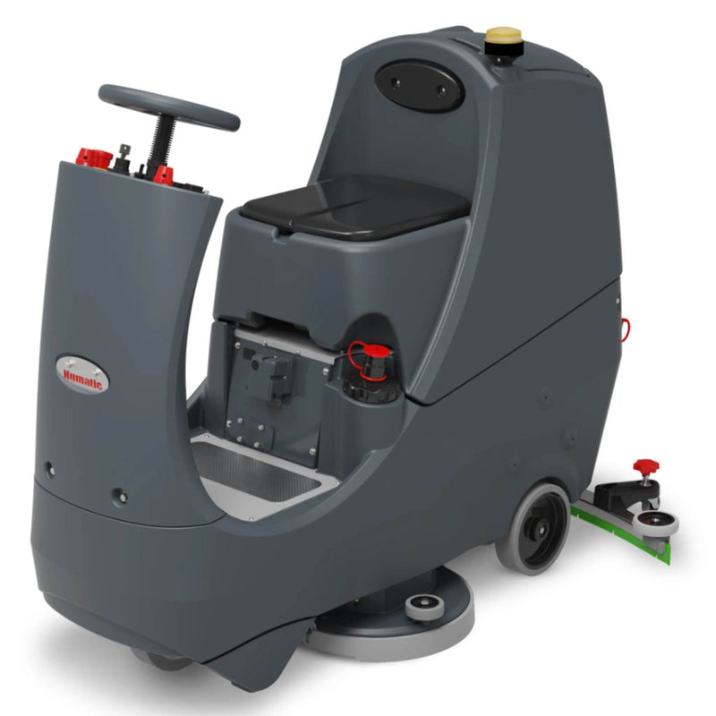 NaceCare CRL 2128/100T 28″ Ride-On Scrubber – 2 NX1K Batteries - US Cleaning Tools