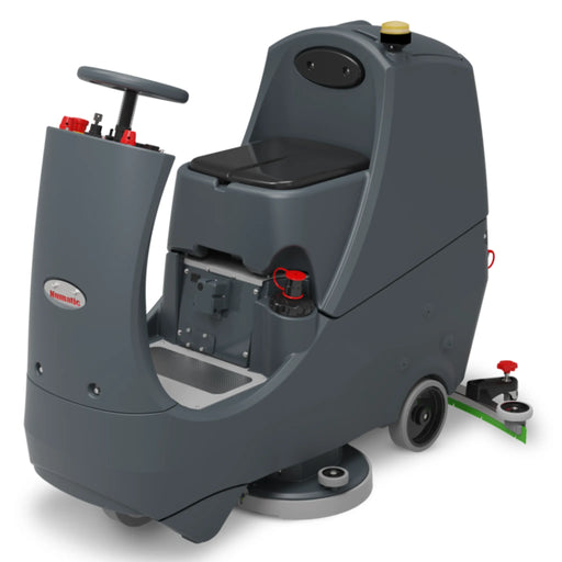 NaceCare CRL 2128/100T 28″ Ride-On Scrubber – 2 NX1K Batteries - US Cleaning Tools