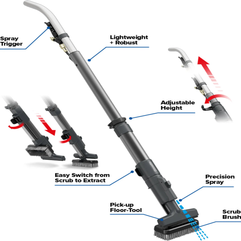 NaceCare CTB 370NX Battery Carpet Spotter