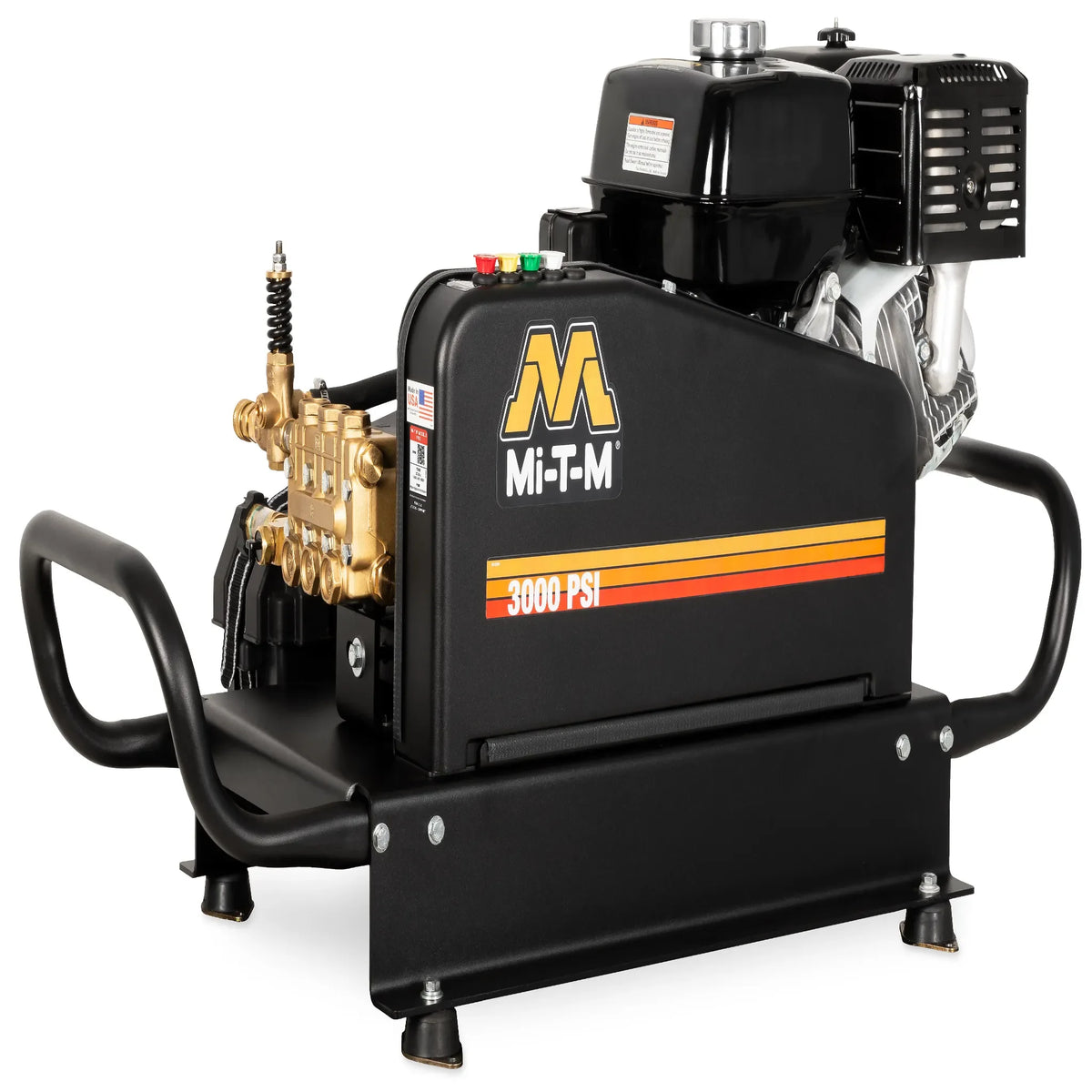 Mi-T-M CTM-3005-H6G0M Truck-Mount Pressure Washer – 3000 PSI, 5.0 GPM, Honda GX390