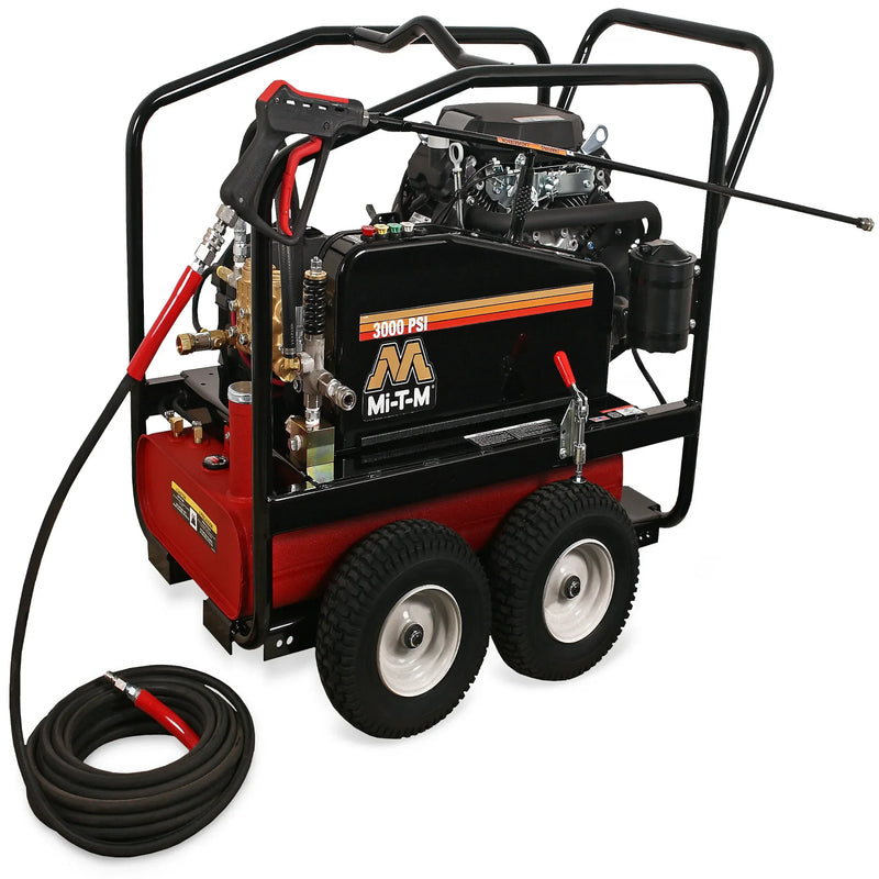 Mi-T-M CWC-3008-4MGH Belt Drive Pressure Washer – 3000 PSI, 8.0 GPM, Honda