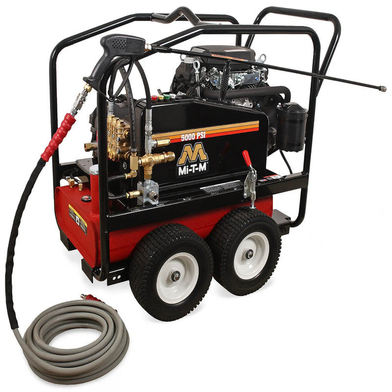 Mi-T-M CWC-5004-4MGH Belt Drive Pressure Washer – 5000 PSI, Honda GX630, General