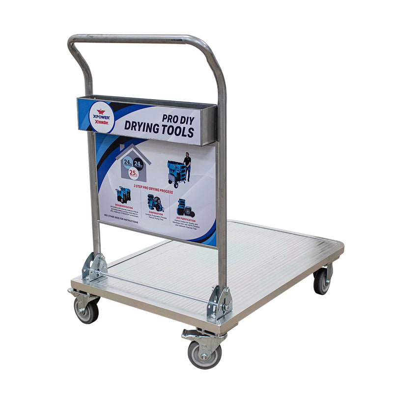 XPOWER XtremeDry PRO DIY Drying Tool Cart – Heavy-Duty & Portable